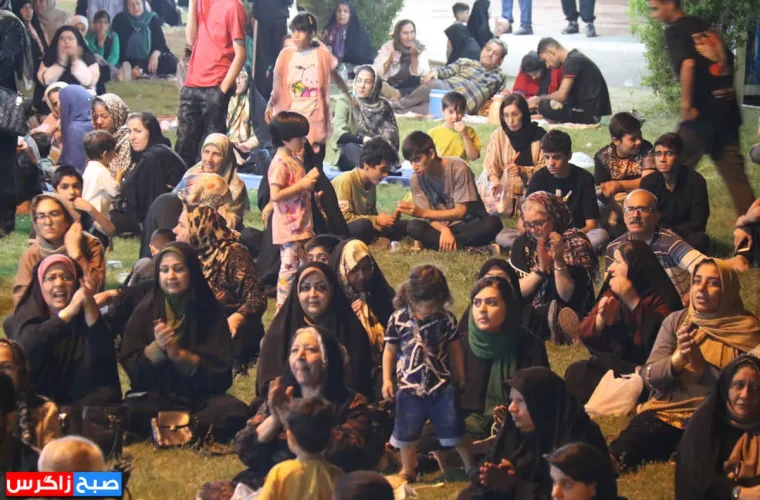 گچساران غرق جشن میلاد پیامبر مهربانی