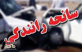 سرپرست اورژانس ۱۱۵ استان از مرگ کودک 13 ساله گچسارانی بر اثر سانحه تصادف خبر داد