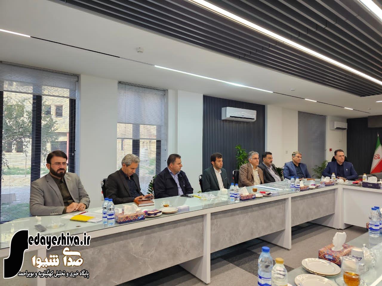 نشست مشترك شركت نفت و شهرداری دوگنبدان در راستای توسعه شهری برگزار شد