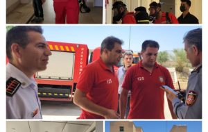 مهار موفقیت‌آمیز حادثه آزمایشگاه دانشکده نفت و گاز گچساران با حضور به موقع تلاشگران سازمان اتش نشانی شهرداری دوگنبدان 