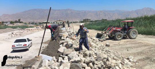 پیشرفت ۵۰ درصدی پروژه احداث کانال ضلع غربی فرودگاه دوگنبدان پیشرفت ۵۰ درصدی پروژه احداث کانال ضلع غربی فرودگاه دوگنبدان