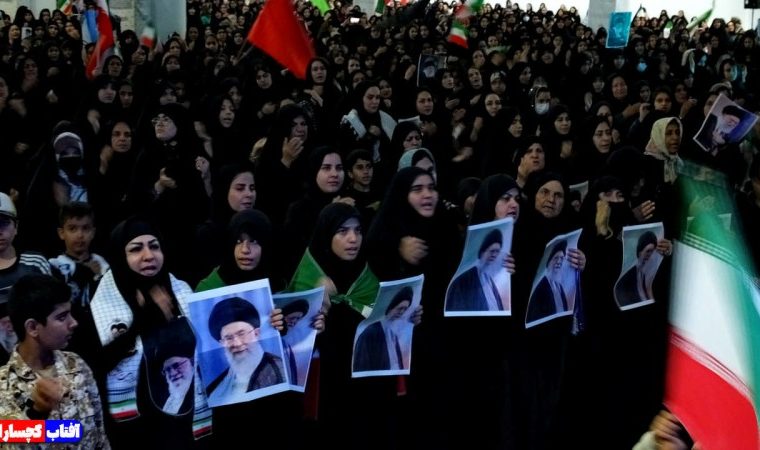 بام نفت ایران در سوگ پدر ایران