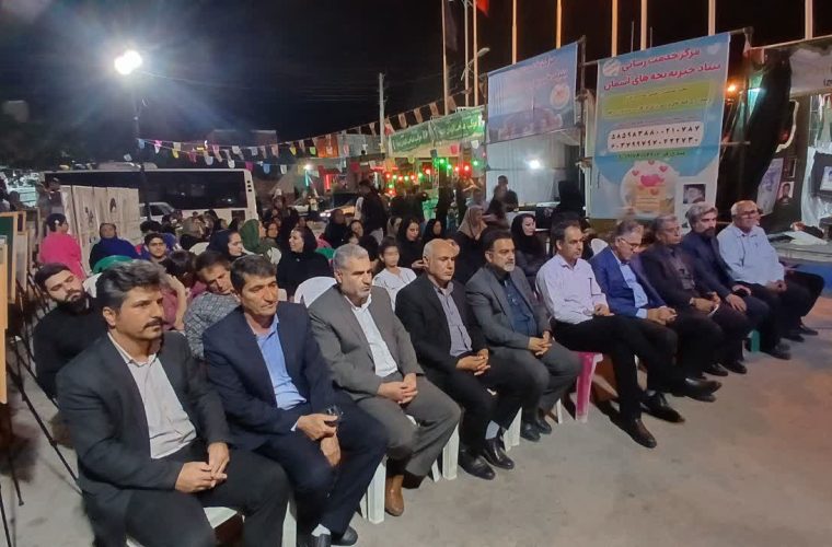 عطر غدیر در گچساران؛ از برپایی نمایشگاه «میدان هنر» تا تجلیل از خانواده شهید هاشم‌پور