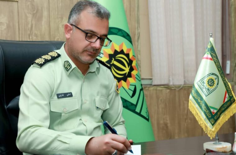 پیام تبریک فرمانده انتظامی شهرستان گچساران به مناسبت فرا رسیدن هفته دولت 